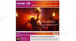 Desktop Screenshot of concept-ents.com