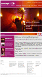 Mobile Screenshot of concept-ents.com